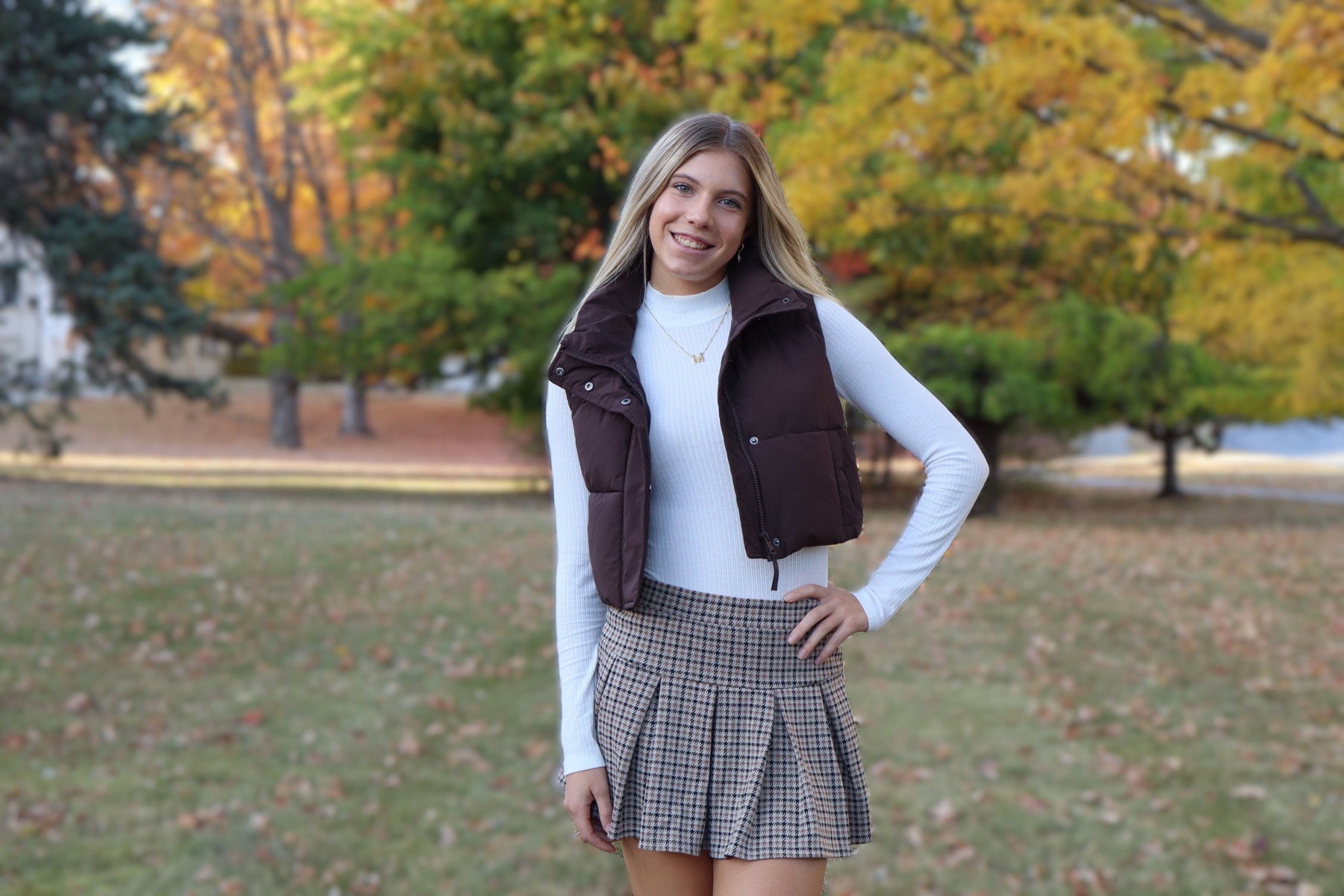 Outdoor fall portrait by Patrick’s Photography